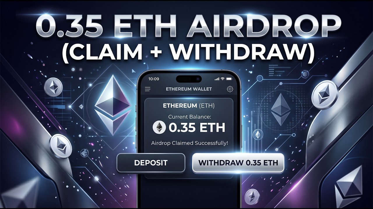 Как получить 0.35 ETH | Бесплатный Ethereum | Получить ETH + вывести