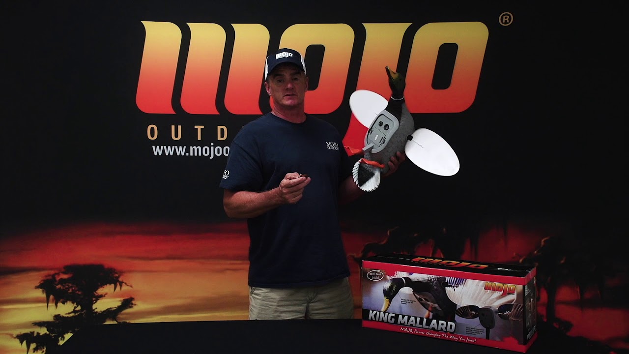 MOJO&reg; Elite Series&trade; &mdash; King Mallard &mdash; Удаленное перепрограммирование