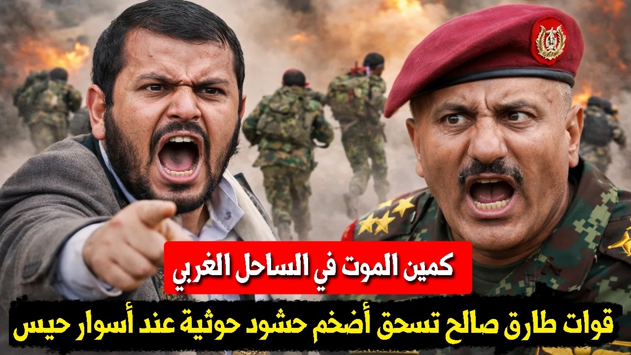 محـ ـرقة الحـ ـوثيين في حيس: قوات طارق صالح تسحق الهجوم الأكبر منذ سنوات! | المحقق العسكري