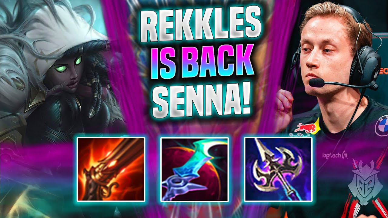 REKKLES BRINGS BACK SENNA! - KC Rekkles Plays Senna Support vs Bard! | Season 2022