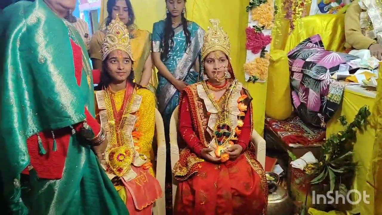 आज श्रीमद्भागवत कथा का सातवां दिन‌ देवी रूकमणी व श्रीकृष्ण का विवाह भगवान्  कृष्णा का 👼🙏❤