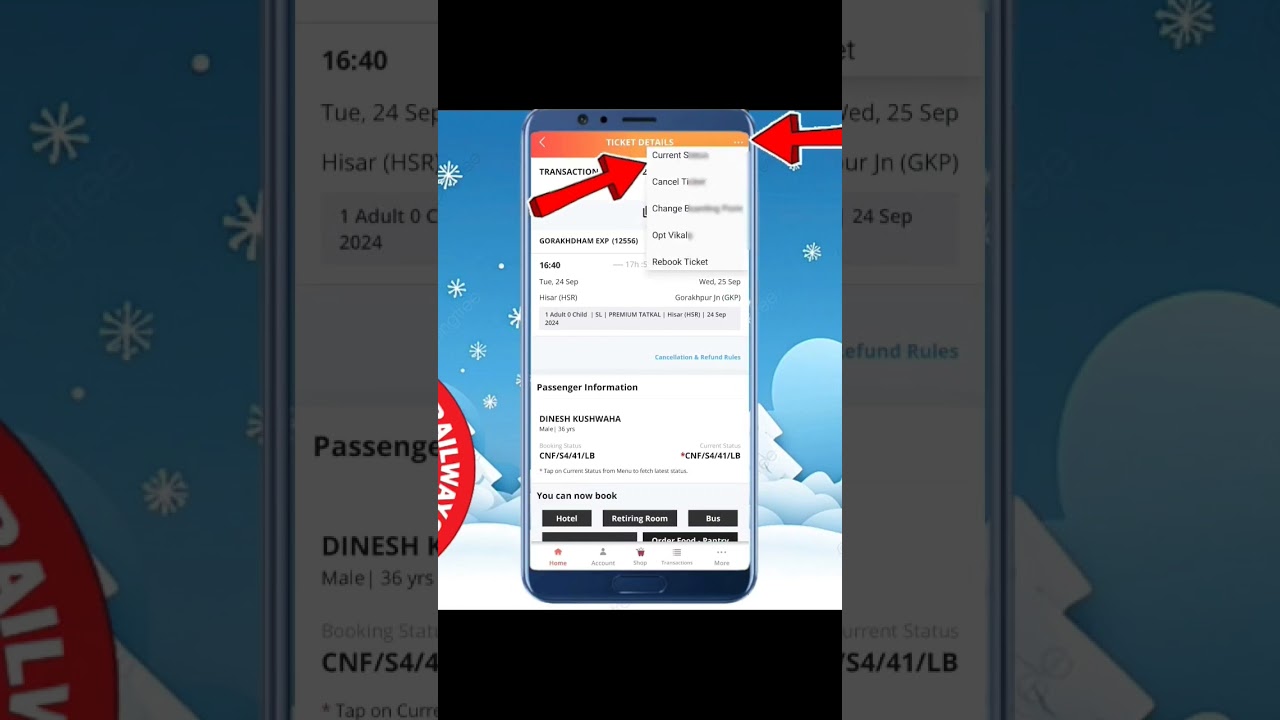 What Happened if you Do not Change your Boarding station! Must Change BOARDING point