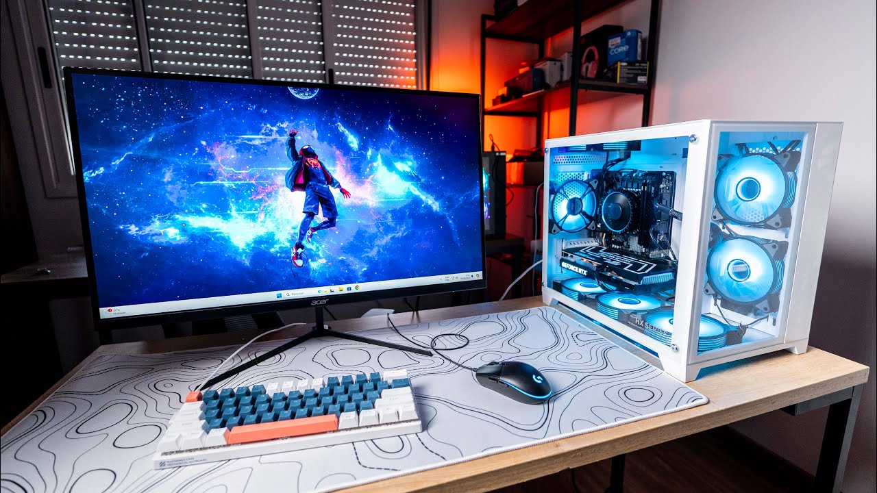 Jogando no meu PC GAMER de 4500 REAIS - I5 12400f + RTX 4060