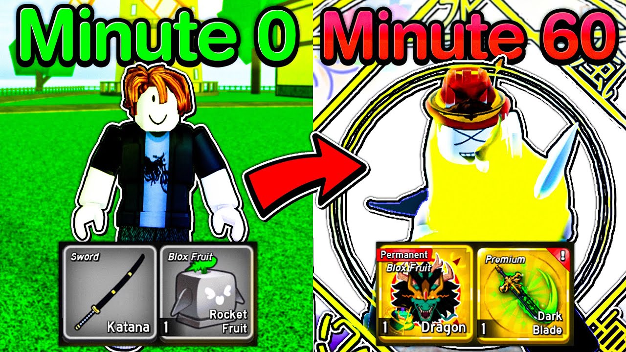 🔴Ich Habe 60 Minuten Blox Fruits MIT ROBUX Gespielt Und Wurde OP!🔴