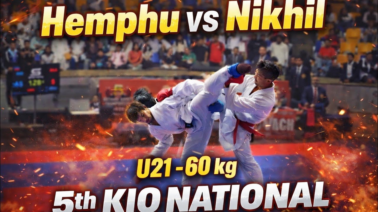Hemphu vs Nikhil | Semifinal | U21 -60kg | 5th KIO National Championship 2026 | Full Match