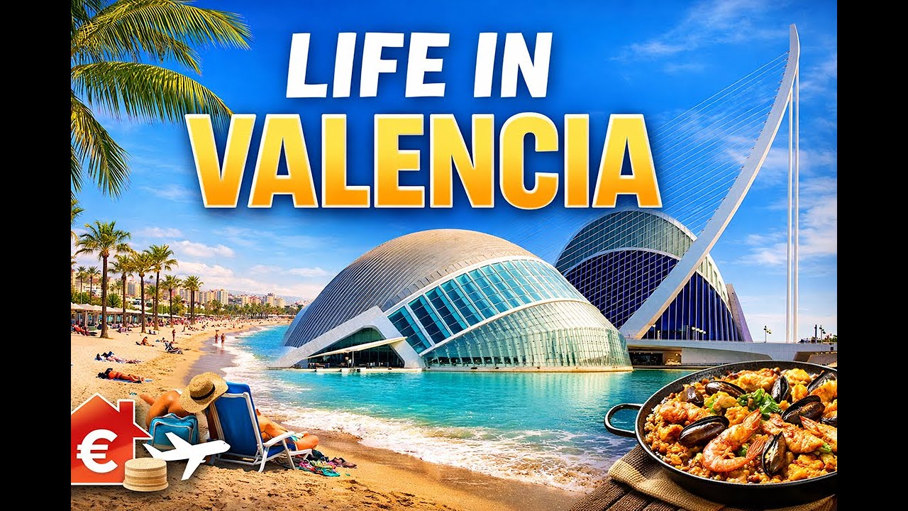 Жизнь в Валенсии 🇪🇸 | Стоит ли сюда переезжать? #valencia #spain #spaintravel