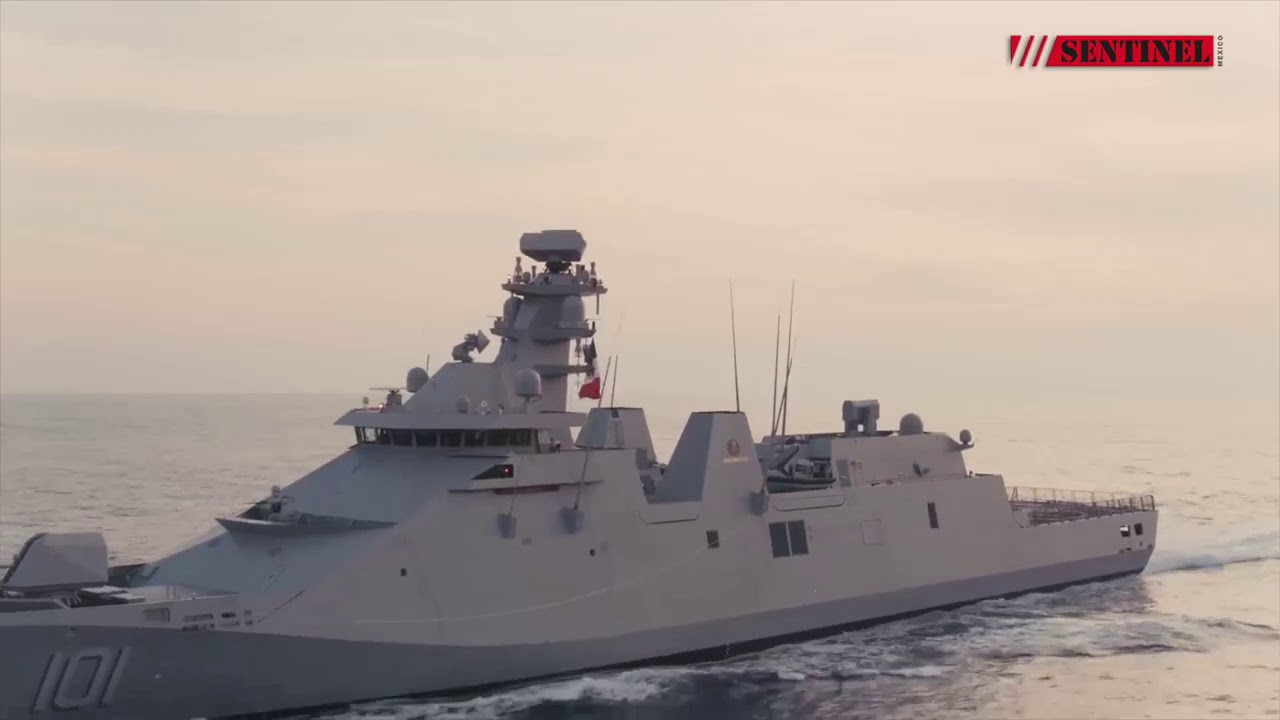 ARM Reformador (POLA 101) en pruebas de aceptación en el mar