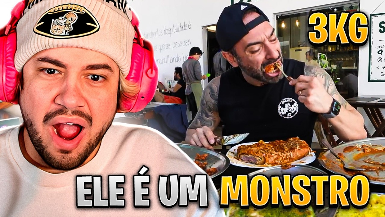 CORBUCCI COMENDO 3KG DE BIFE É UM ABSURDO! - React Corbucci