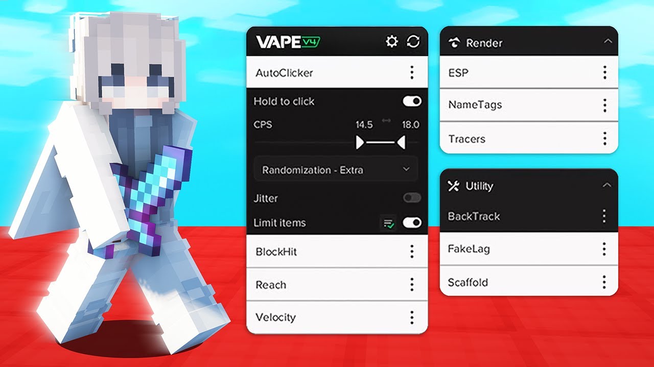 The BEST Vape Settings for Hypixel