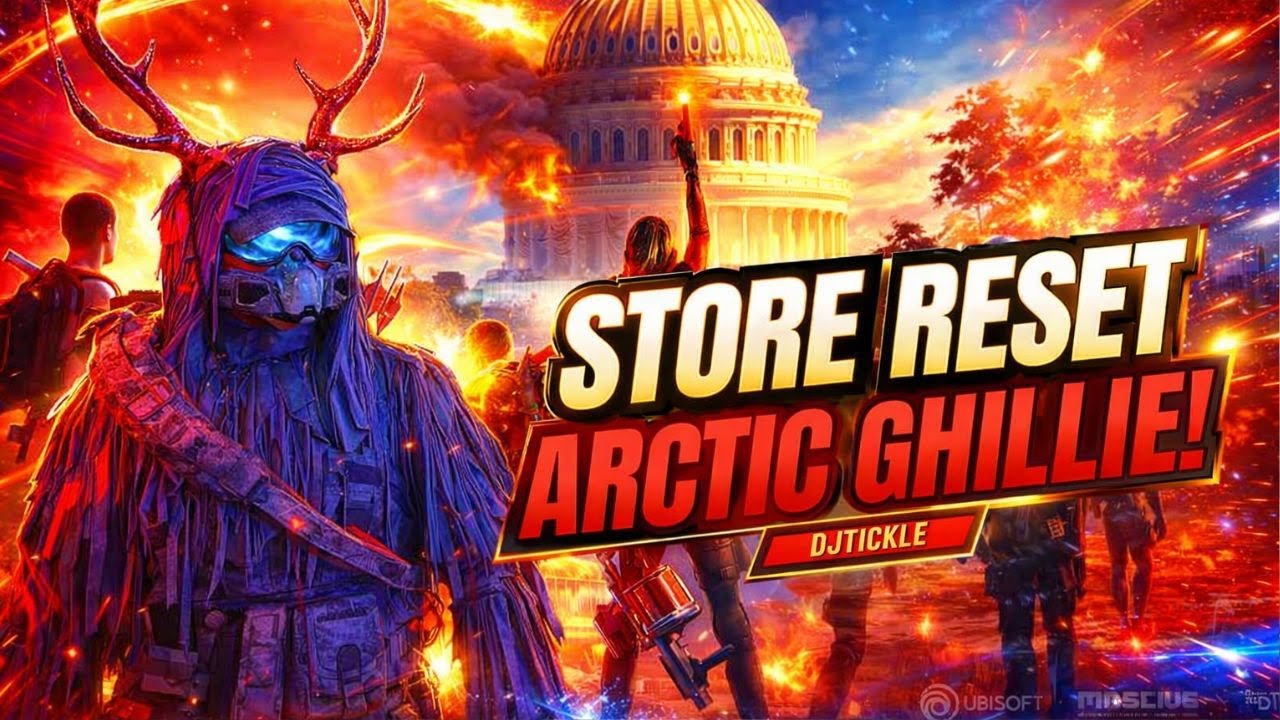 Arctic Ghillie is here! Apparel store update!