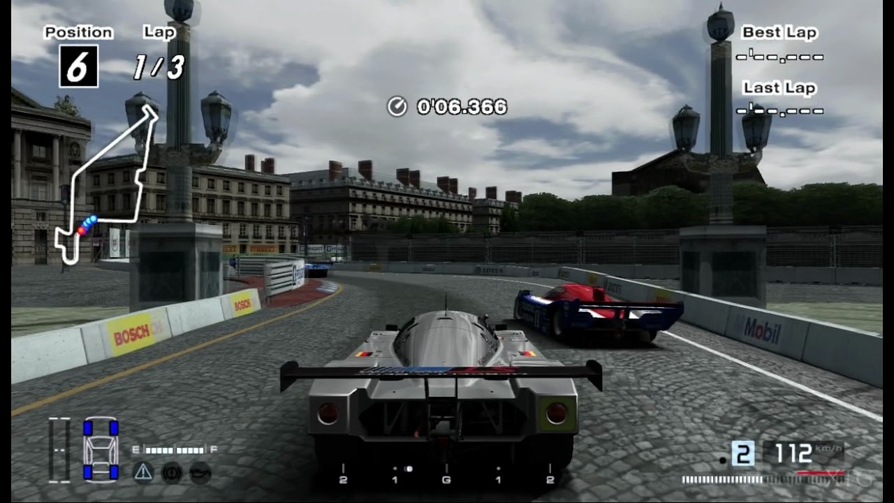 [#445] Gran Turismo 4 - Mercedes-Benz Sauber Mercedes C9 Race Car '89 PS2 Gameplay HD