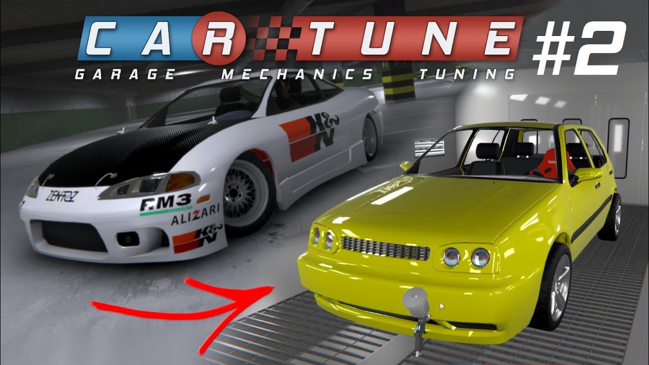 PICOWANIE GULFA U MIRASA SYMULATOR - Car Tune (#2) DALSZE ZAPOZNANIE Z GRĄ