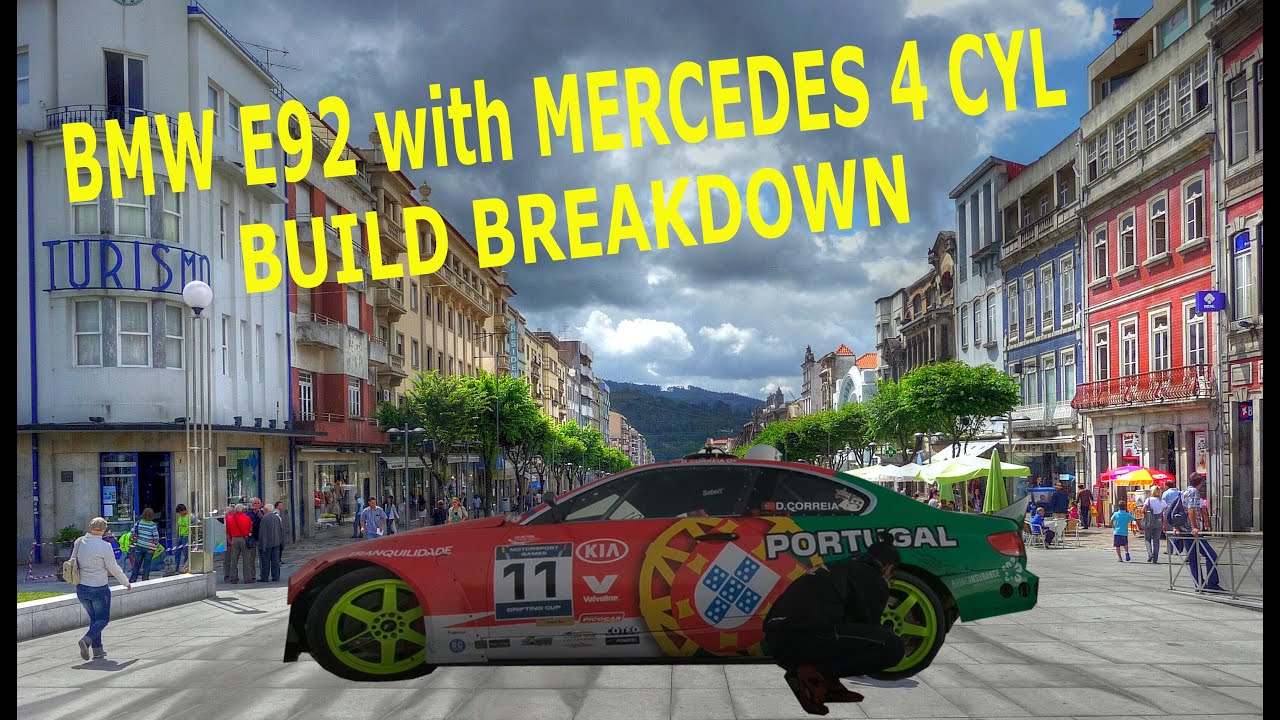 BUILD BREAKDOWN - Mercedes M111 Powered BMW E92 DRIFT CAR Portugal Drift Championship Diogo Correia