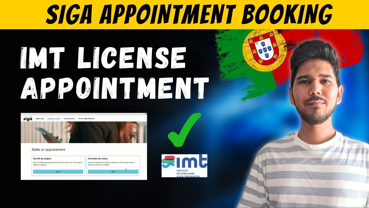 Portugal Driving License 2025 | How to Book IMT Appointment Online (Step by Step Guide)