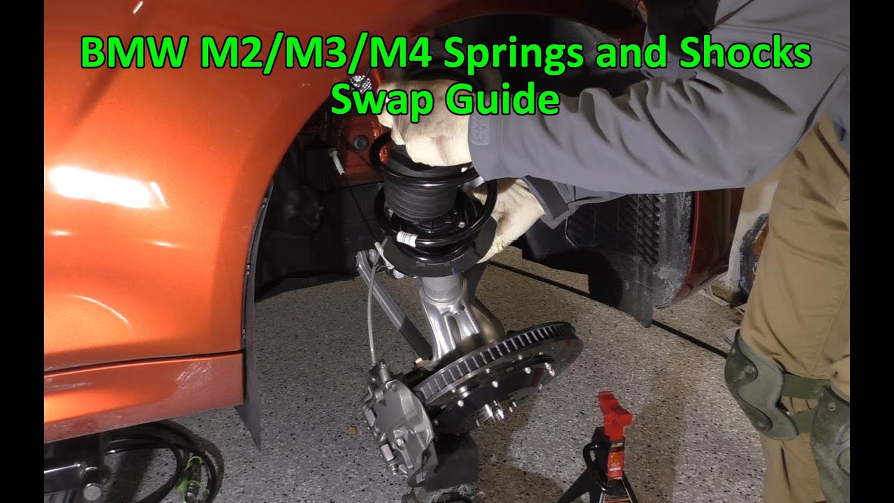 BMW M2 M3 M4 Springs and Shocks Swap Guide (F8x Chassis)
