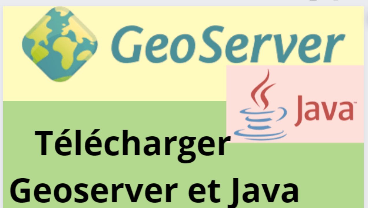 télécharger geoserver et java