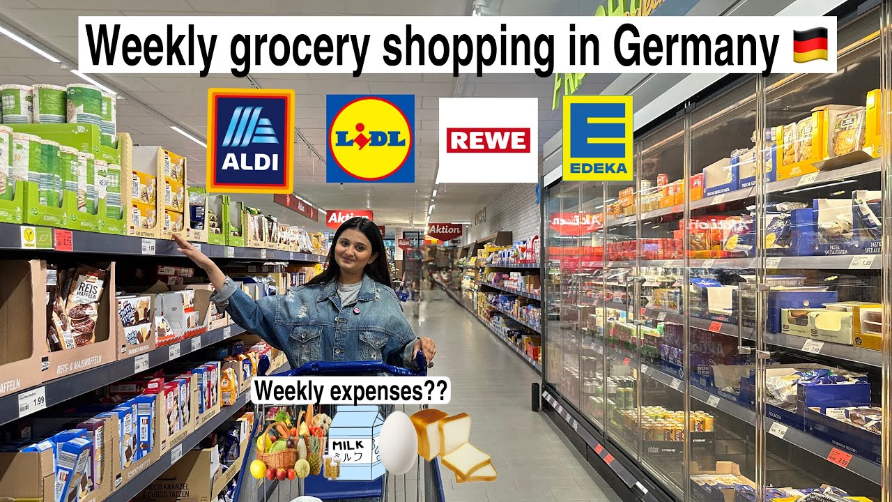 Our weekly kirana Haul in Germany|| store par ku aayi police 😱😱|| Indians in Germany🇩🇪||