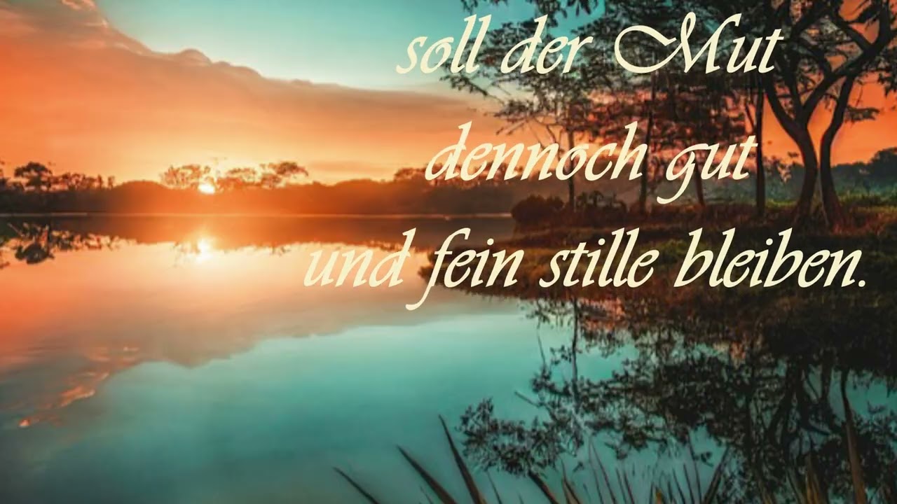 Warum sollt ich mich denn grämen
