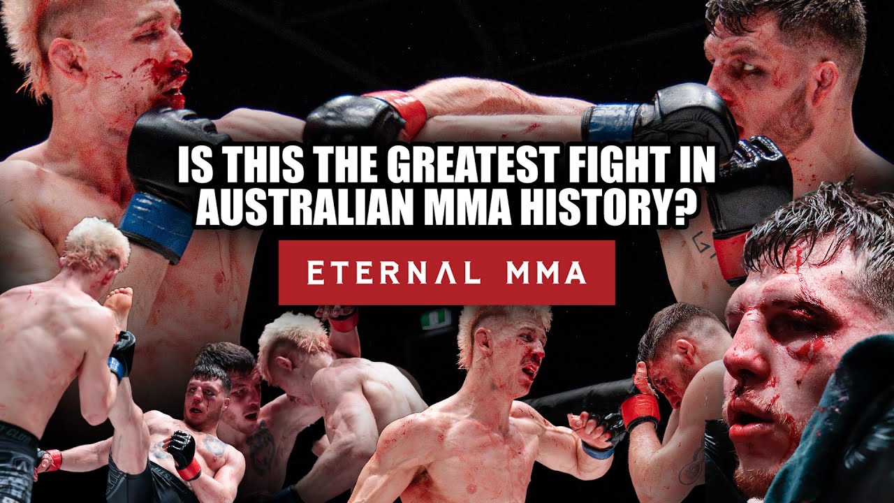 Is This the Greatest Fight in Australian MMA History? 🇦🇺💥 Kevin Kophamel VS Harry Webb
