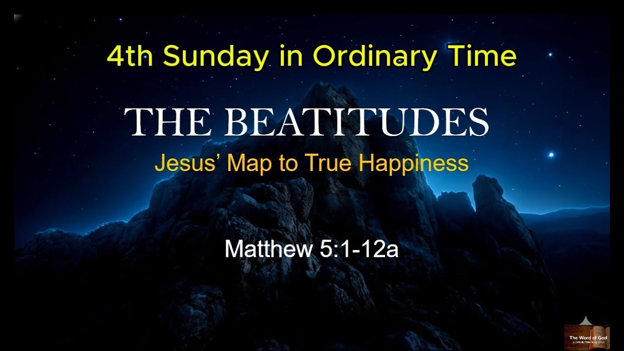 Gospel Reading for 4th Sunday in Ordinary Time