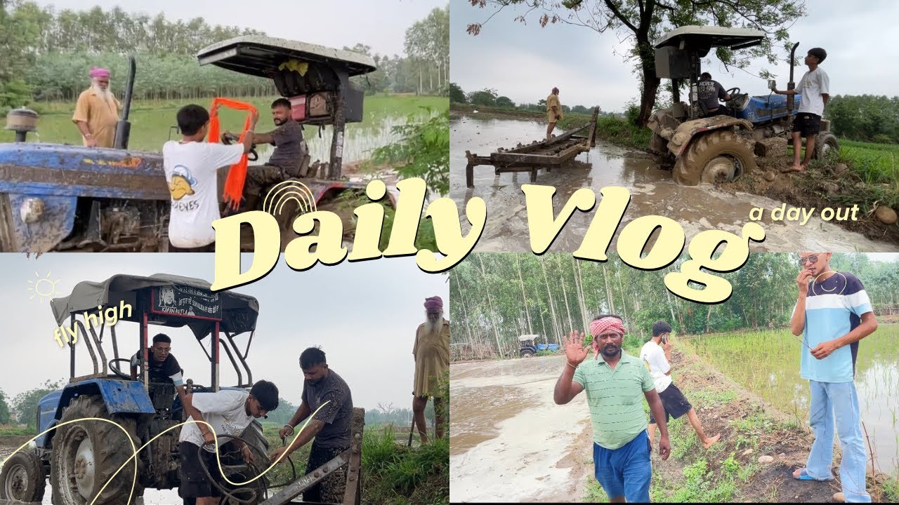 Tractor Kaddu Krda Fasgya | Dusre Tractor nll Kadne payea |