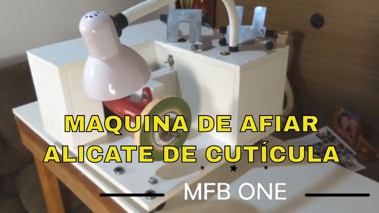 maquina de afiar alicate de cuticula MFB