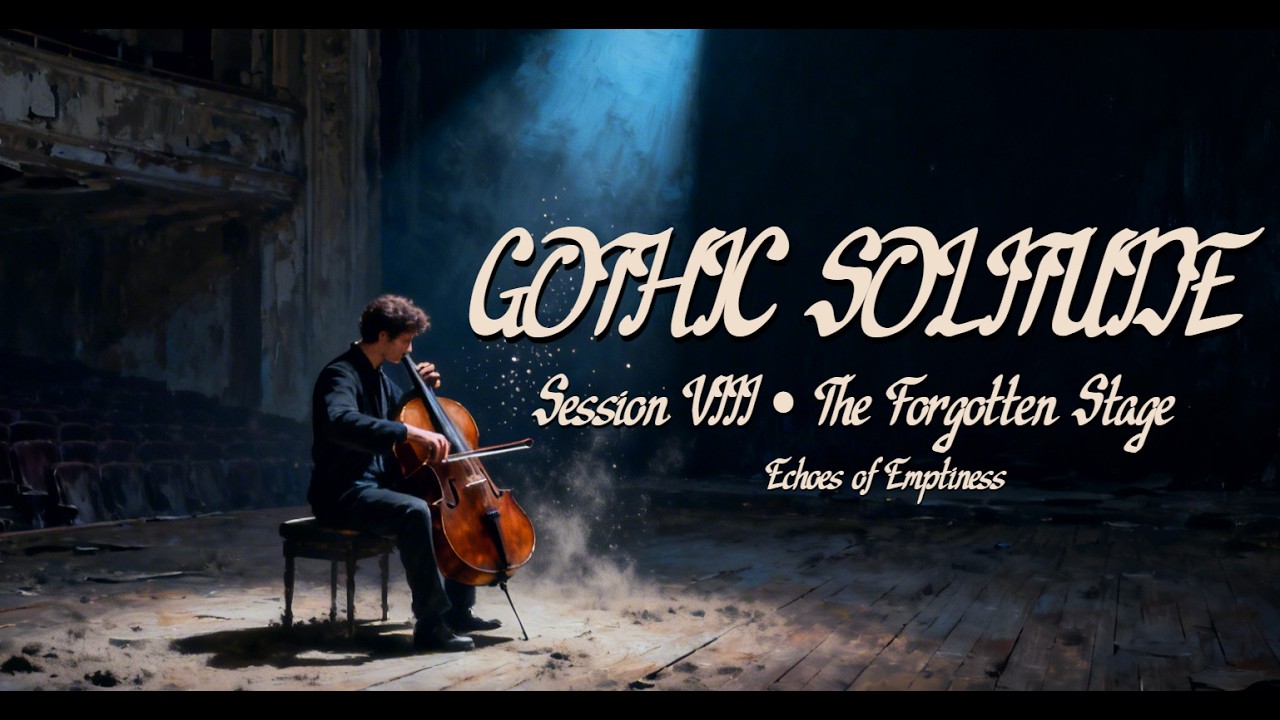 Gothic Solitude Session VIII 🎭 The Forgotten Stage   Massive Echoes for Deep Sleep