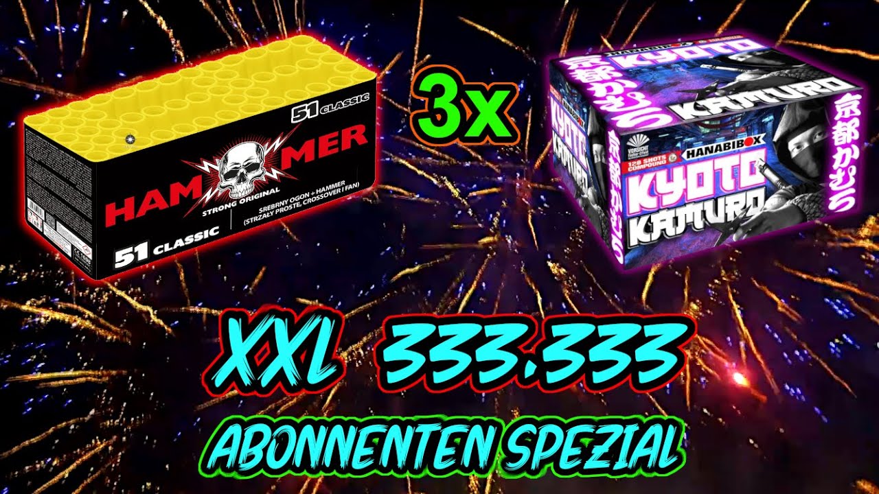 SILVESTER in BERLIN: 333.333 ABONNENTEN SPEZIAL🔥💣