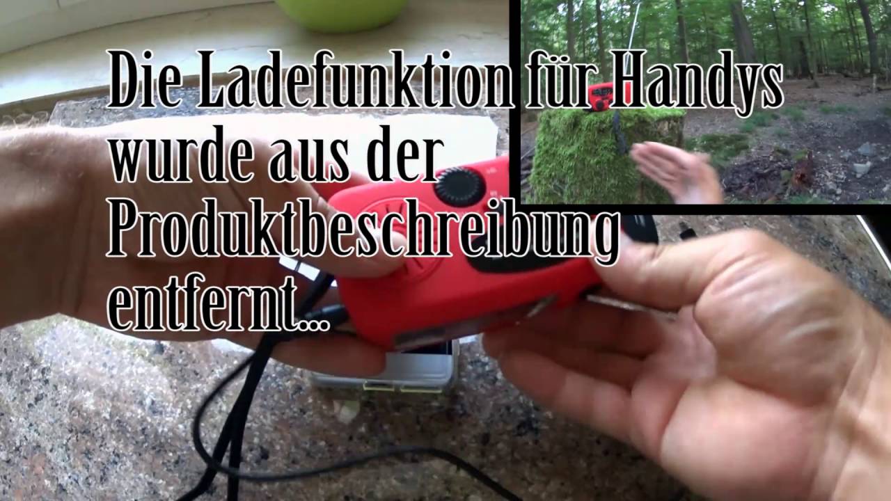 Produkttest #6: Outdoor Handkurbelradios von The friendly swede. Getestet und zerlegt.