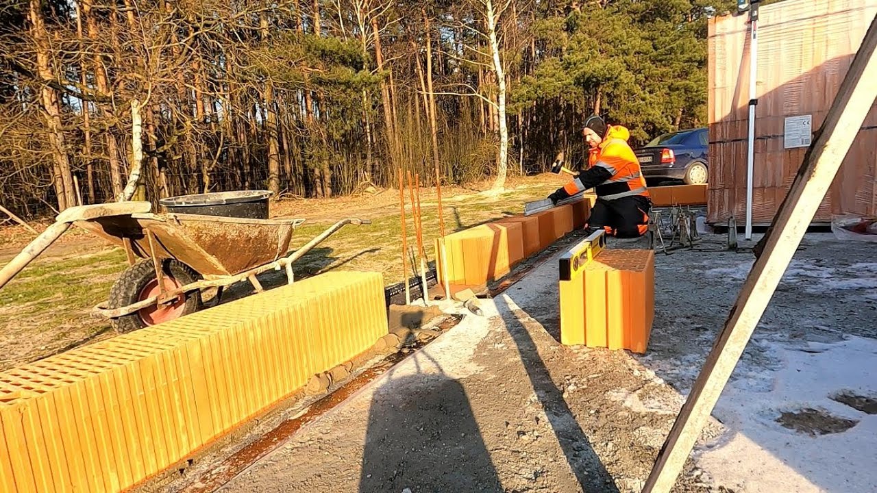 47) Pierwsza warstwa - Porotherm DRYFIX