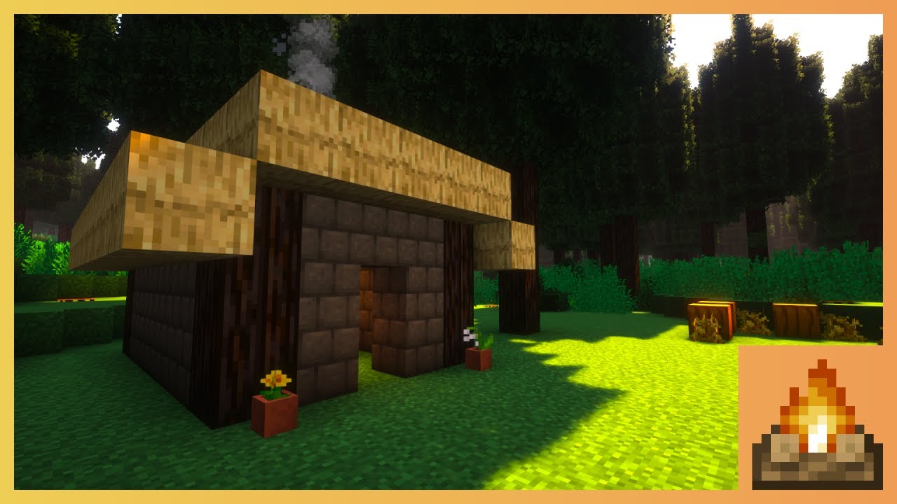 Building a Mud Hut in Primitive Technology Minecraft (TerraFirmaCraft)