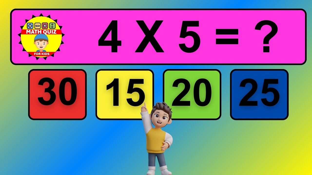 🔢 20 Fun Multiplication Challenges for Kids – Can You Solve Them? 🎉