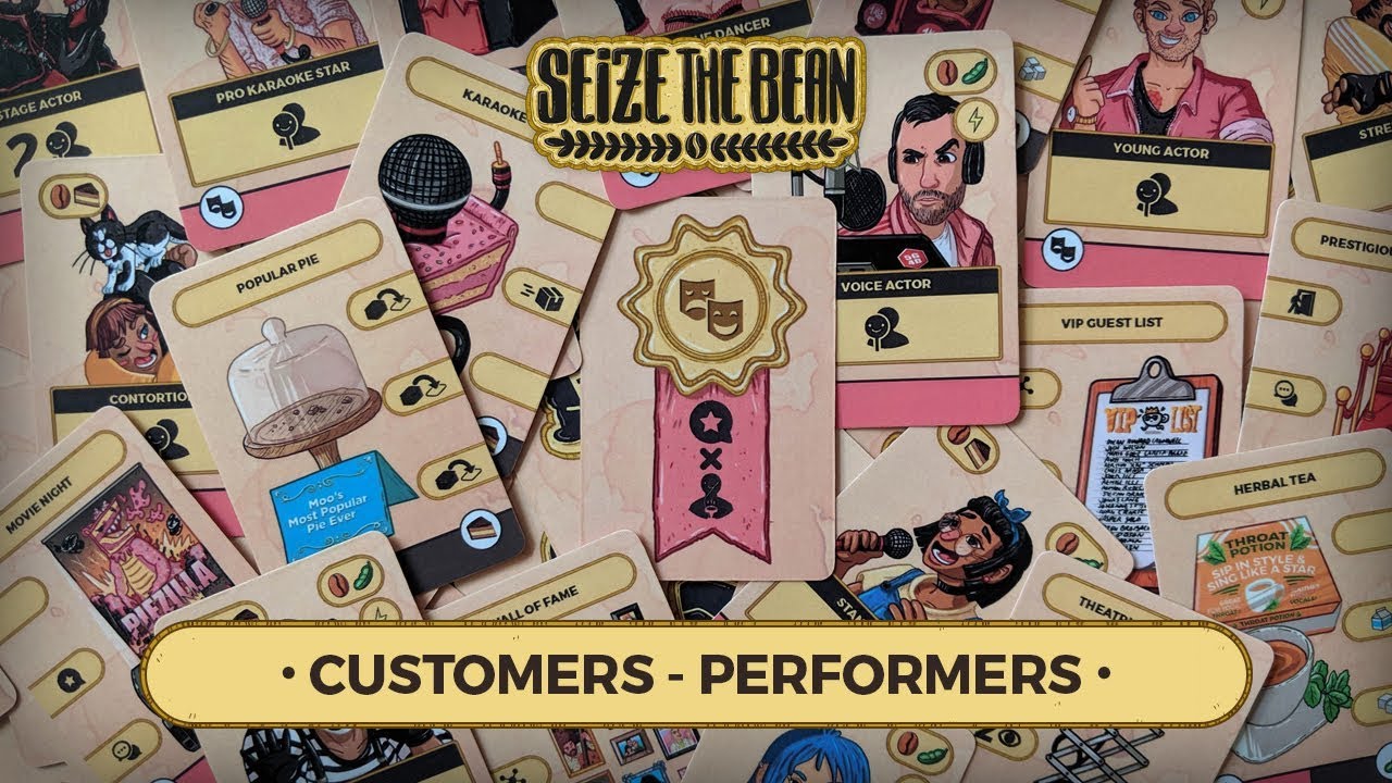 Seize the Bean Gameplay: Customers - Performers