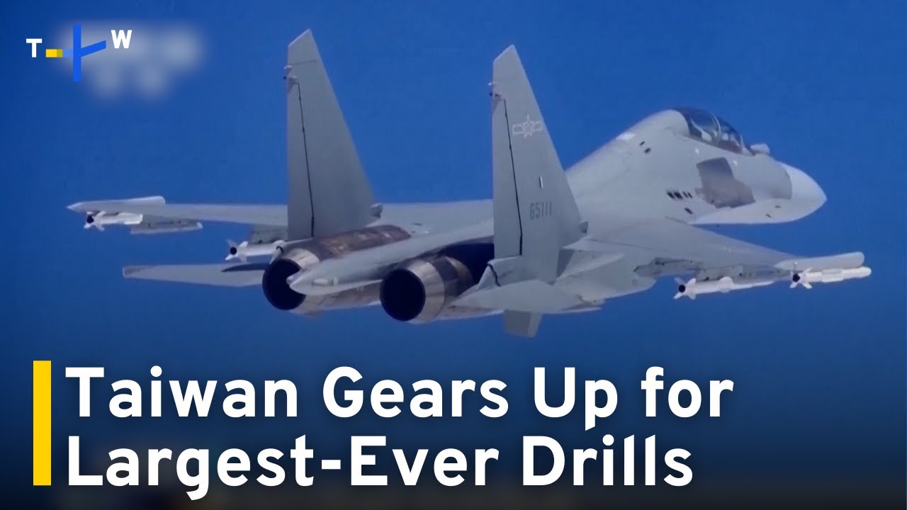 Taiwan Gears Up for Largest-Ever Han Kuang Military Drills｜TaiwanPlus News
