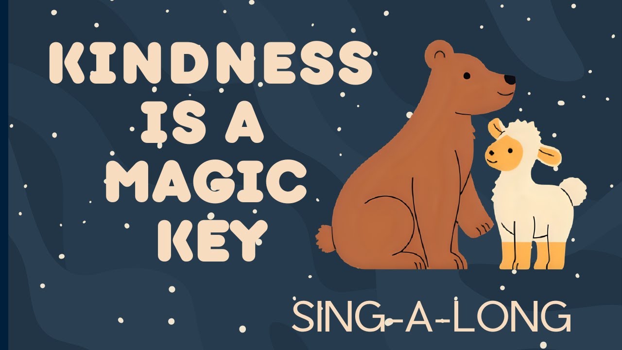 Benny the Bear and Lila the Lamb|  A Sweet Song About Sharing & Kindness, Sing -a-long with Lyrics