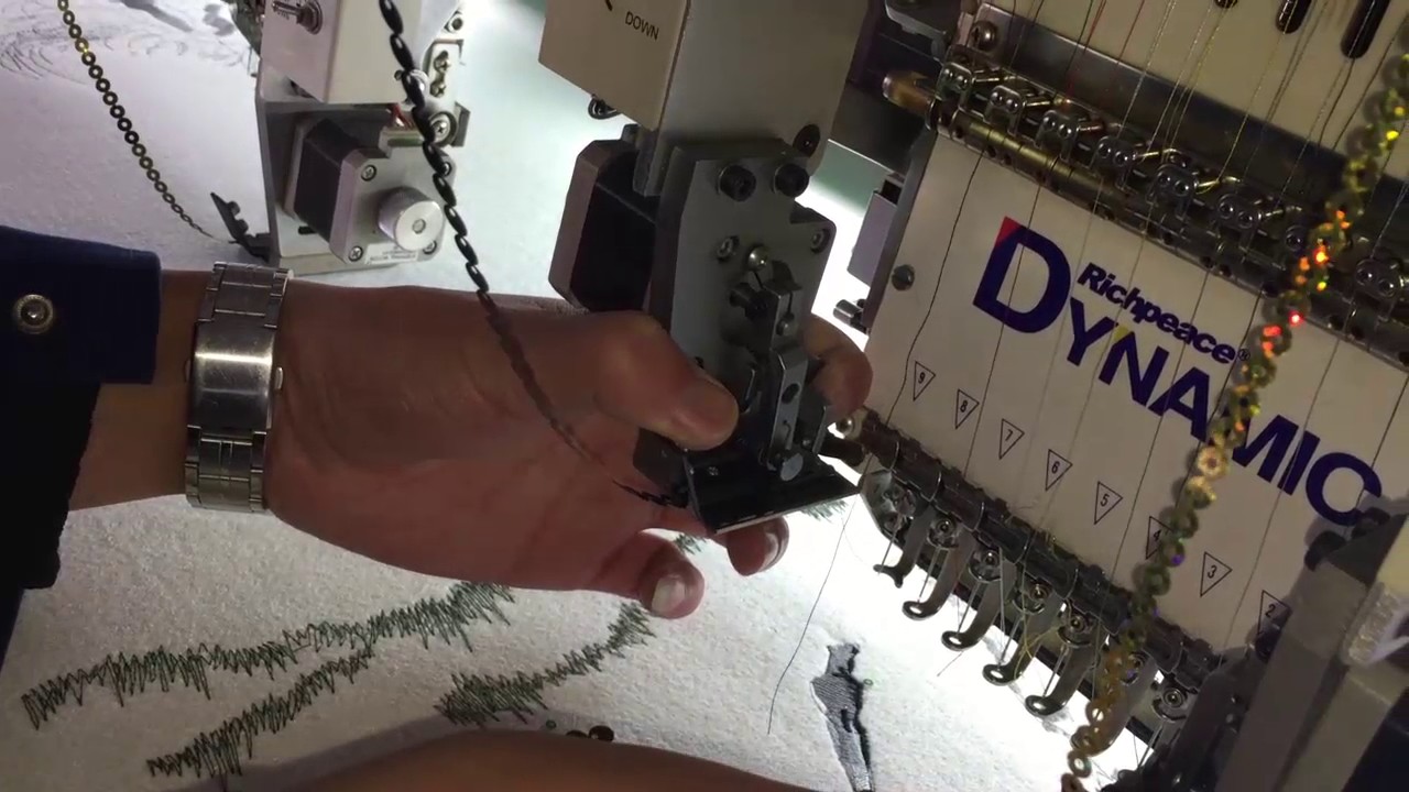 single sequin device adjustment