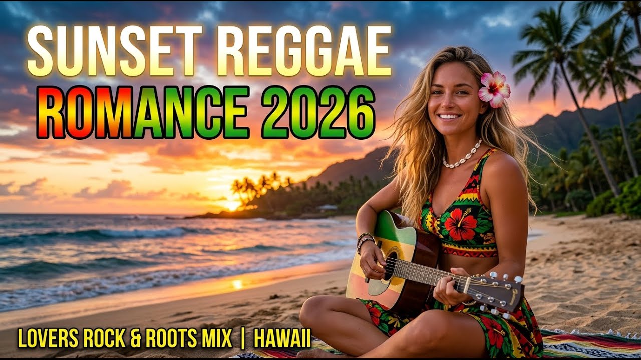Tropical Hawaiian Reggae Mix 2025 🌴 Island Chill Beats