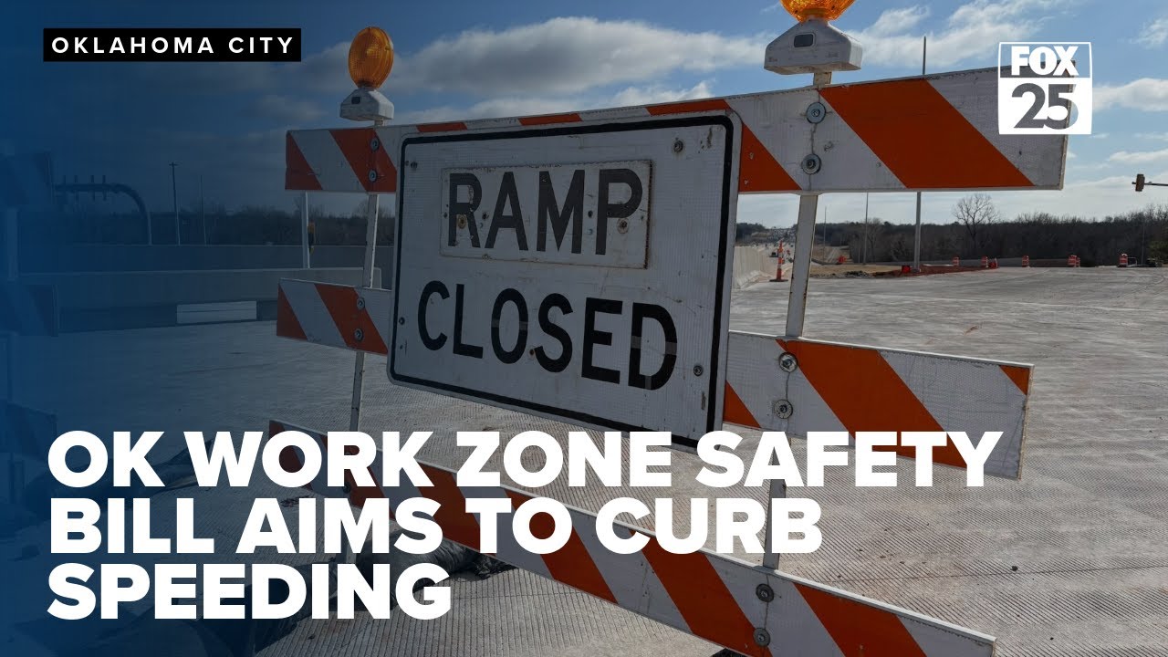 Oklahoma work zone safety bill aims to curb speeding risks