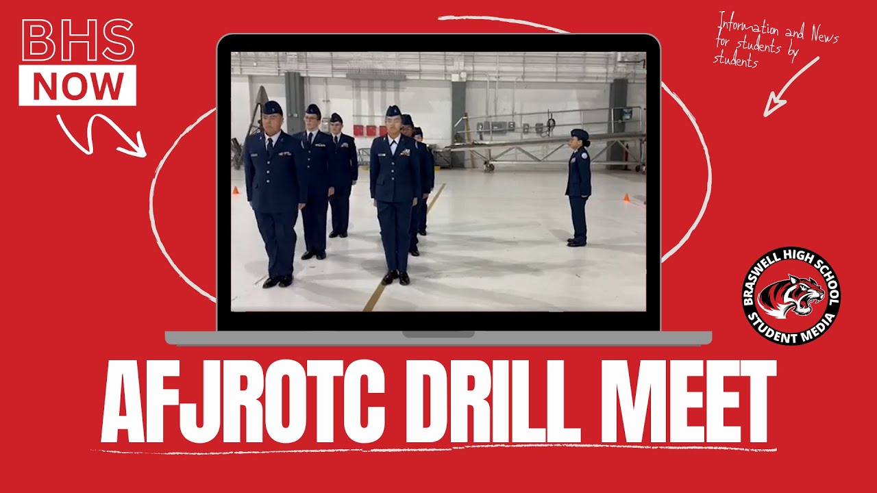 Braswell AFJROTC competes in Tinker Air Force base drill meet