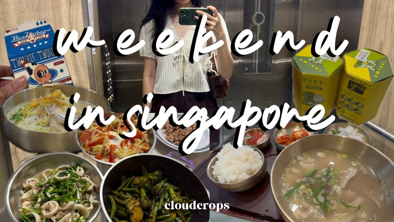 mini weekend vlog | daily life, popmart unboxing, eating out and home cooked meals 