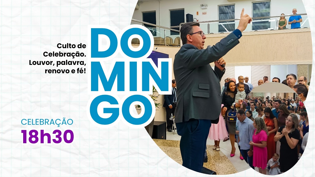 Culto de Celebra&ccedil;&atilde;o  - Igreja Evang&eacute;lica Assembleia de  Deus em Lages SC.