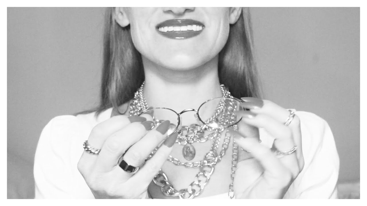 ASMR whisper ramble #19 (jewelry and glass tapping)