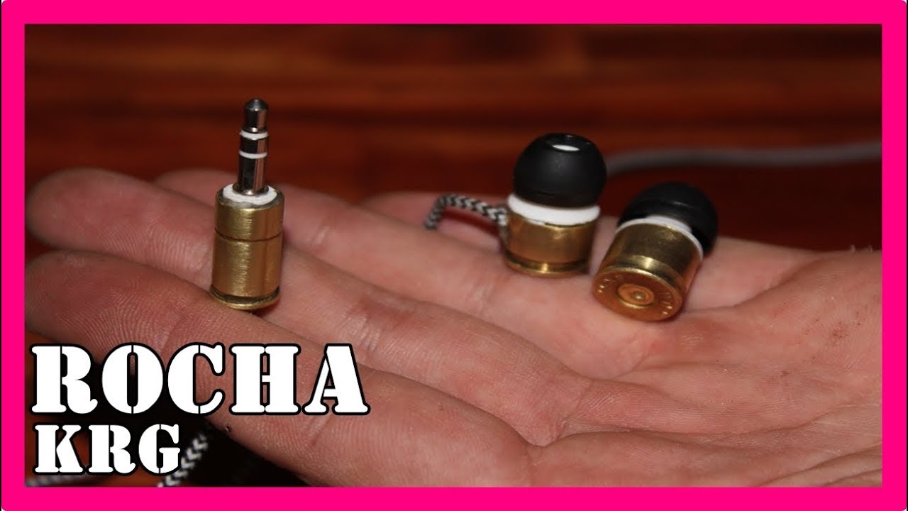 auriculares bala / bullet headphones / audifonos bala (DIY)