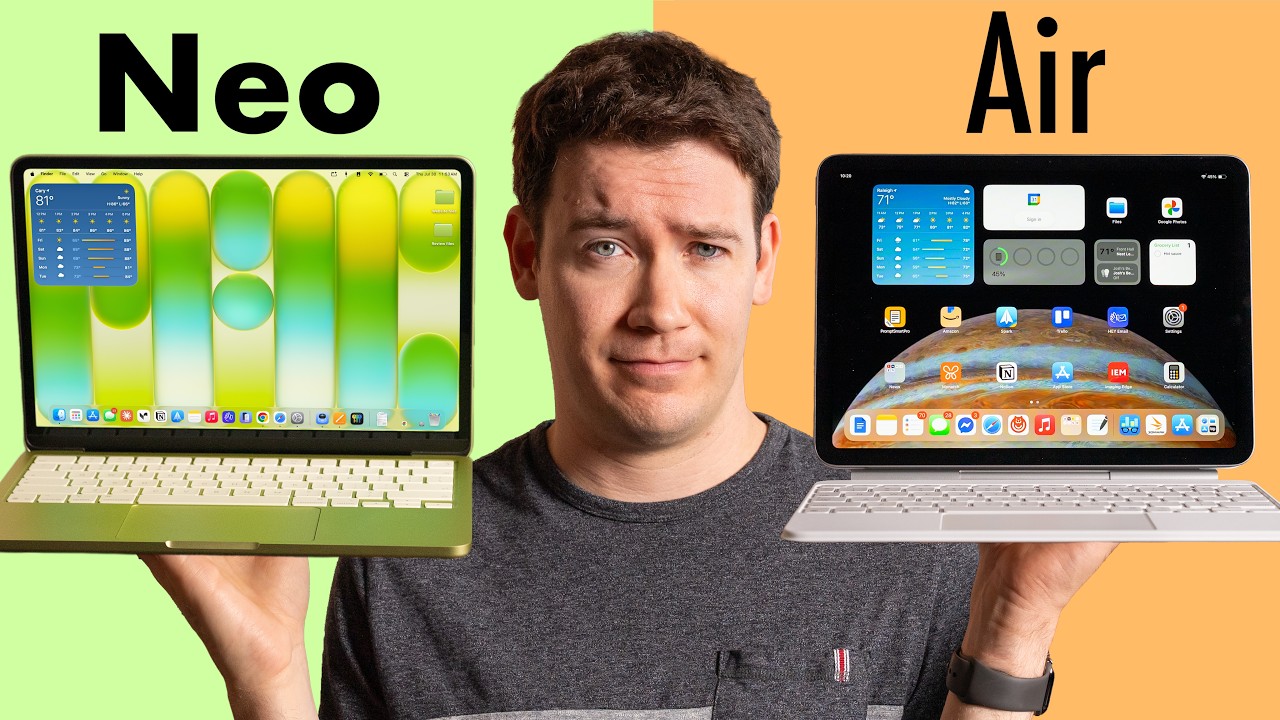 MacBook Neo vs. iPad Air - Which Should You Buy?