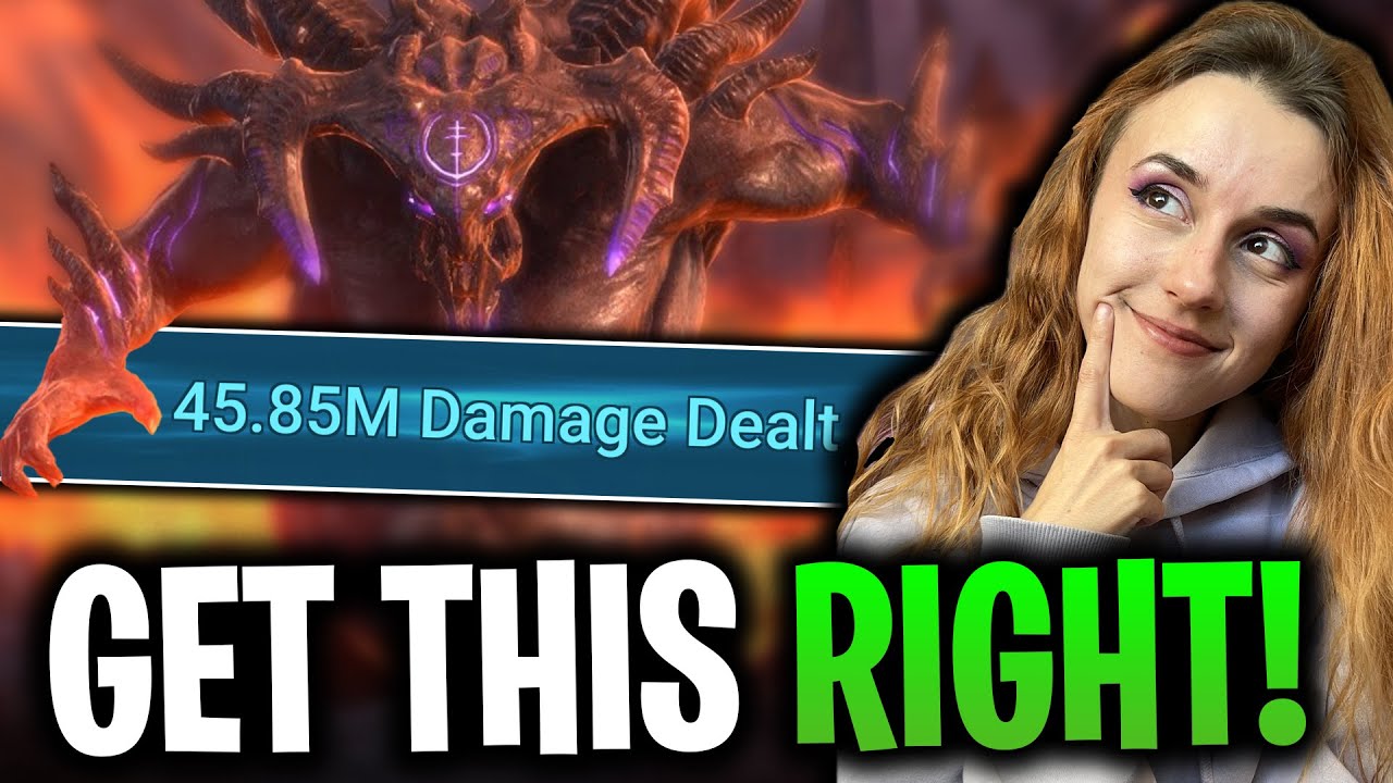 OPTIMIZE YOUR CB DAMAGE LIKE THIS! Account Takeover Tips for Returning Players (Raid Shadow Legends)