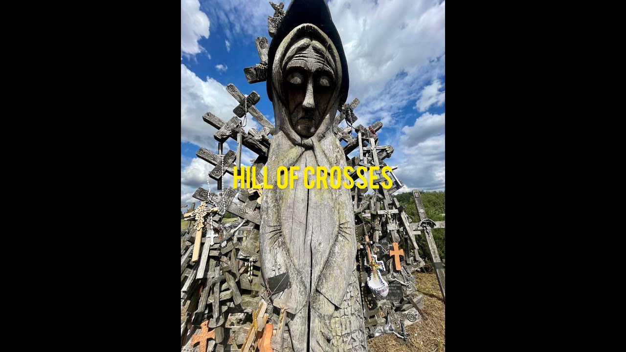 LITHUANIA'S SACRED HILL OF CROSSES: SEE 100,000 CROSSES IN 10 MINUTES! 🇱🇹
