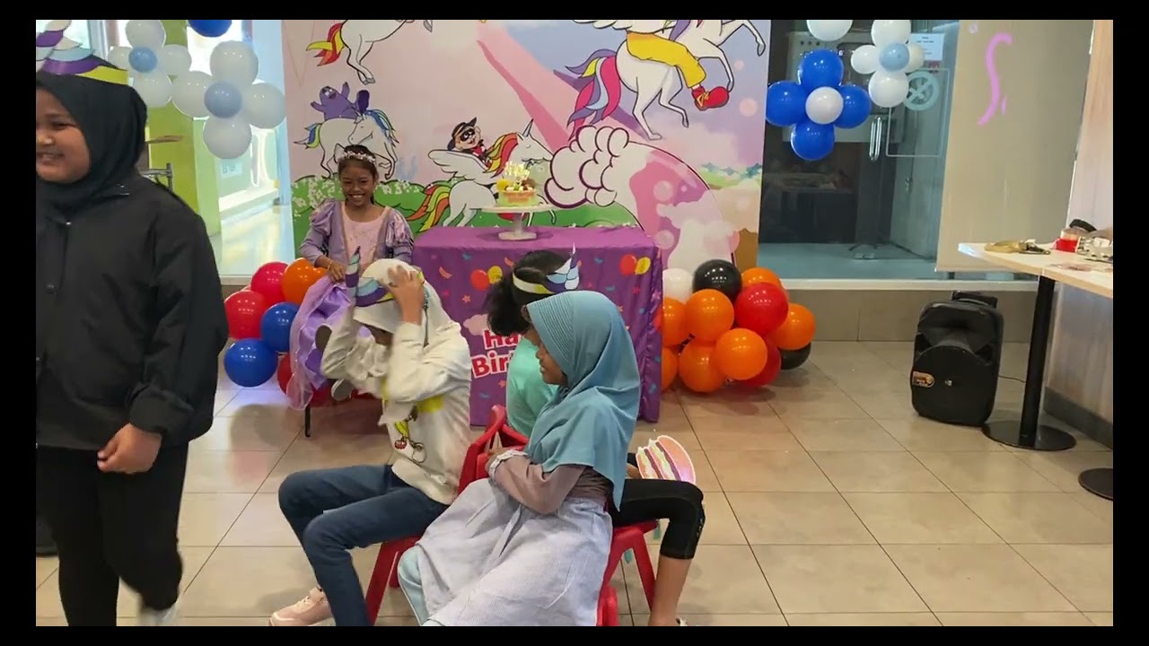 BIRTHDAY SHARON MC DONALDS PLAZA MARINA SURABAYA