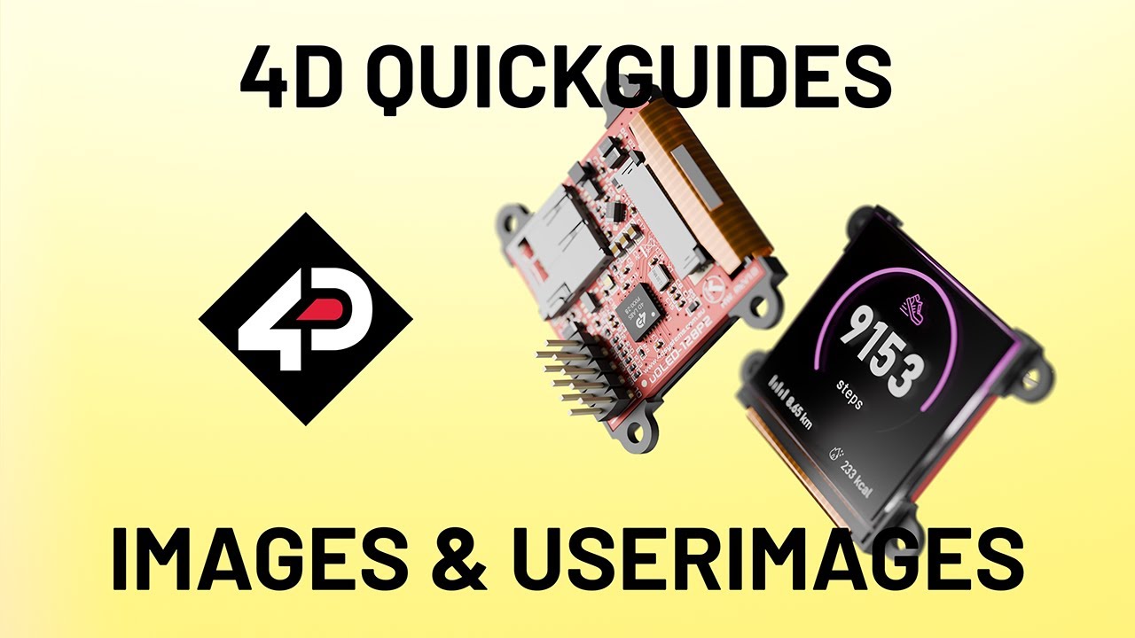 4D QuickGuides - Images and UserImages