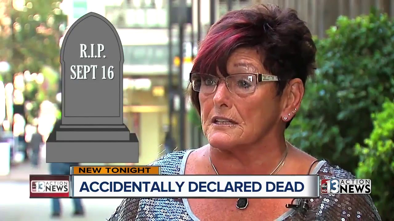 Woman accidentally declared dead