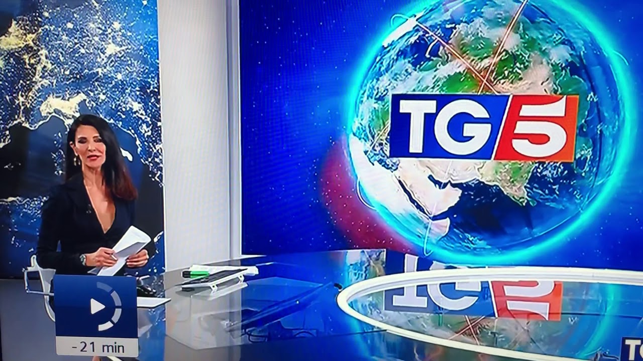 Mina e Mondo Marcio al TG5